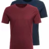 Pier One Uomo 2 PACK - T-shirt Basic - Bordeaux -Offerta Economica Pier One a990708a965045f09ae4d28cffe4d0b2