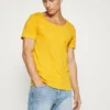 Pier One Uomo T-shirt Basic - Light Yellow