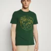 Pier One Uomo T-shirt Con Stampa - Dark Green