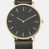 Pier One Unisex Orologio - Black/goldcoloured
