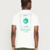 Pier One Uomo T-shirt Con Stampa - Off White