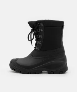 Pier One UNISEX - Stivali Da Neve - Black
