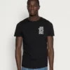 Pier One Uomo T-shirt Con Stampa - Black -Offerta Economica Pier One bb371f8d17004727ac68b7f8c5d42d8e