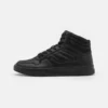 Pier One Uomo LEATHER - Sneakers Alte - Black