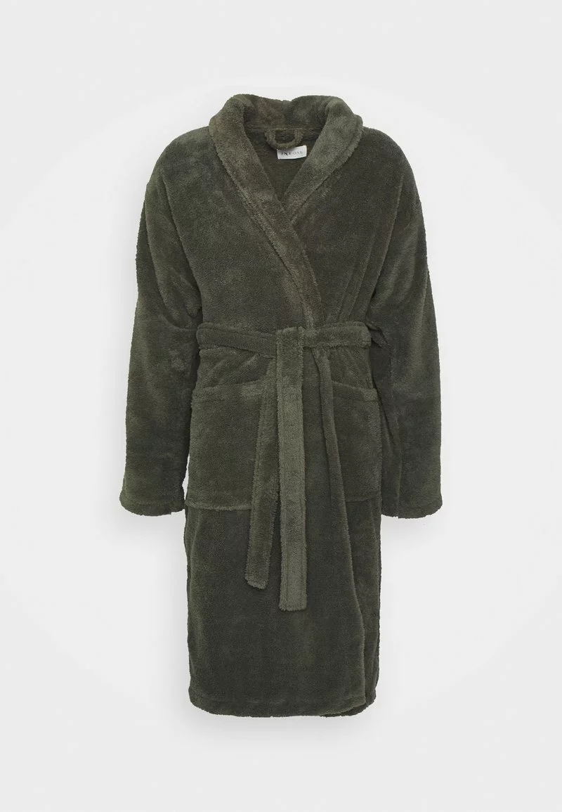 Pier One Uomo Accappatoio - Khaki 7 Pier One Uomo Accappatoio - Khaki - immagine 5