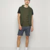 Pier One Uomo T-shirt Basic - Olive -Offerta Economica Pier One c07f3e3f348949dc859df1140a67d08a