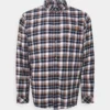Pier One Uomo Camicia - Dark Blue/brown -Offerta Economica Pier One c450eebb0b7d46608492022c65699d7d