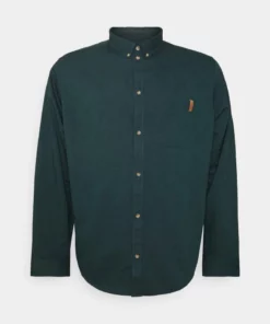 Pier One Uomo Camicia - Dark Green