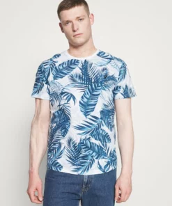 Pier One Uomo T-shirt Con Stampa - White