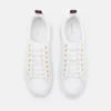 Pier One UNISEX - Sneakers Basse - White/gold-coloured -Offerta Economica Pier One c8100a2396bc45f1878016e1eff4851b