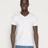 Pier One Uomo 5 PACK - T-shirt Basic - White -Offerta Economica Pier One c872541172434ca8b9ca67b0951ec5ac