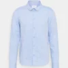 Pier One Uomo Camicia - Mottled Blue -Offerta Economica Pier One c94cd9665e9243bba67f82883187af79