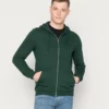 Pier One Uomo Felpa Con Zip - Green