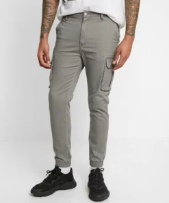 Pier One Uomo Pantaloni Cargo - Grey
