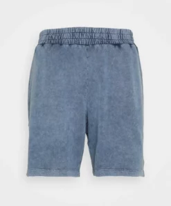 Pier One Uomo LOUNGE ACID WASHED SHORTS - Pantaloni Del Pigiama - Blue