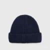 Pier One SHORT MICRO BEANIE UNISEX - Berretto - Dark Blue -Offerta Economica Pier One d6243d51a1a04bafa3e84593167c6fb0