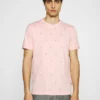Pier One Uomo T-shirt Con Stampa - Pink