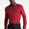 Pier One Uomo Camicia Elegante - Red