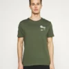 Pier One Uomo T-shirt Con Stampa - Green -Offerta Economica Pier One deecb495374342a7a224aec357fb80d8
