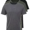 Pier One Uomo 3 PACK - T-shirt Basic - Black/grey/green -Offerta Economica Pier One df840033a7f04afda15f16c48ba7762b