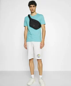 Pier One Uomo 2 PACK - T-shirt Basic - Light Blue/black