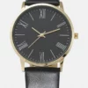 Pier One Unisex Orologio - Black/gold-coloured -Offerta Economica Pier One e51d4908e8e147b3a5734d11068f94da