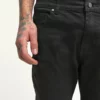 Pier One Uomo Jeans Slim Fit - Black Denim -Offerta Economica Pier One e6495bdd88fd4ba1ba4e9b5c63680635