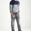 Pier One Uomo Maglione - Mottled Grey/dark Blue -Offerta Economica Pier One e6cab26b75084caa99fa7dc2dba40c7c
