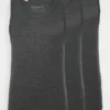 Pier One Uomo 3 PACK - Maglietta Intima - Mottled Dark Grey -Offerta Economica Pier One e6fb53deb51d4dc8a18036bbd492c46e