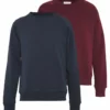 Pier One Uomo 2er Pack CREW NECK - Felpa - Dark Blue/bordeaux -Offerta Economica Pier One e8ca40f9b80c4f6f9ec83d1f66be0f35