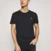 Pier One Uomo T-shirt Basic - Black