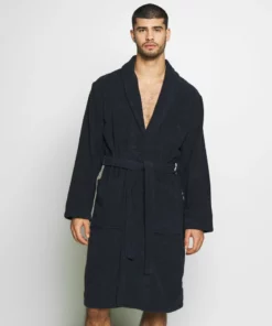 Pier One Uomo Accappatoio - Dark Blue