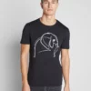 Pier One Uomo T-shirt Con Stampa - Black