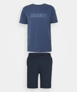 Pier One Uomo Pigiama - Blue/dark Blue