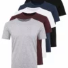 Pier One Uomo 5 PACK - T-shirt Basic - Mottled Bordeaux/white -Offerta Economica Pier One f3311ca65bb04406b4483c68855855c6