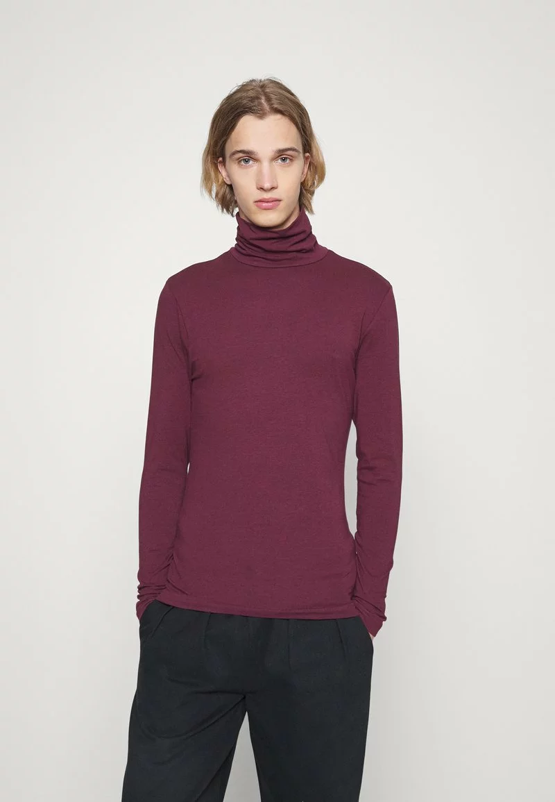 Pier One Uomo 2 PACK - Maglietta A Manica Lunga - Bordeaux/dark Blue 4 Pier One Uomo 2 PACK - Maglietta A Manica Lunga - Bordeaux/dark Blue - immagine 2