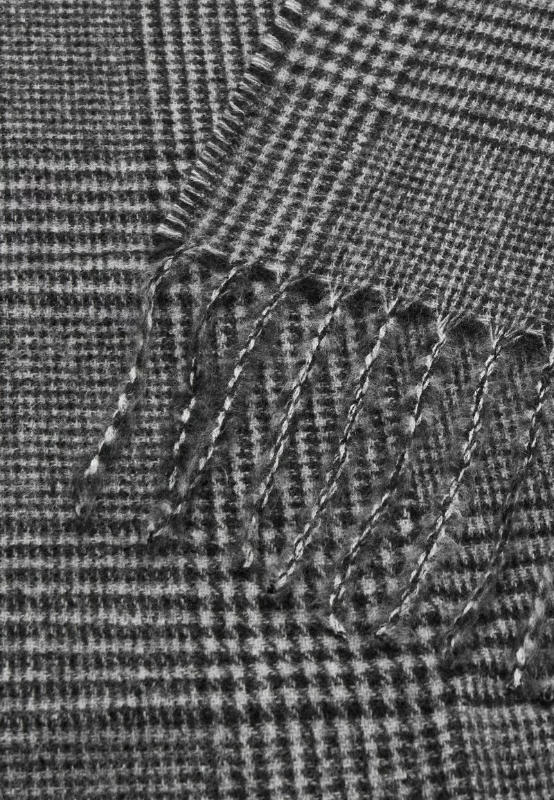 Pier One UNISEX - Sciarpa - Black/white 5 Pier One UNISEX - Sciarpa - Black/white - immagine 3