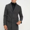 Pier One Uomo Cappotto Classico - Mottled Grey -Offerta Economica Pier One f4194d22de8c403c8879850357f28bed