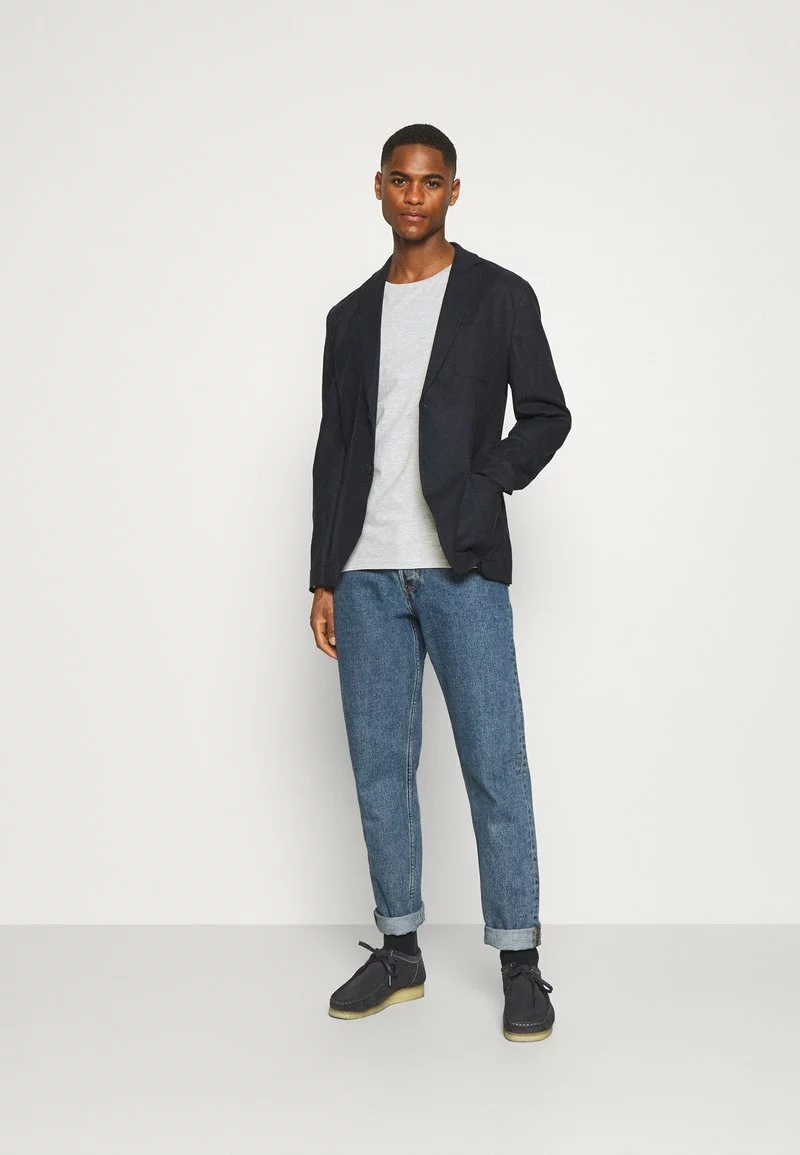 Pier One Uomo 5 PACK - T-shirt Basic - Black/white/light Grey 3 Pier One Uomo 5 PACK - T-shirt Basic - Black/white/light Grey