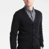 Pier One Uomo Cardigan - Black